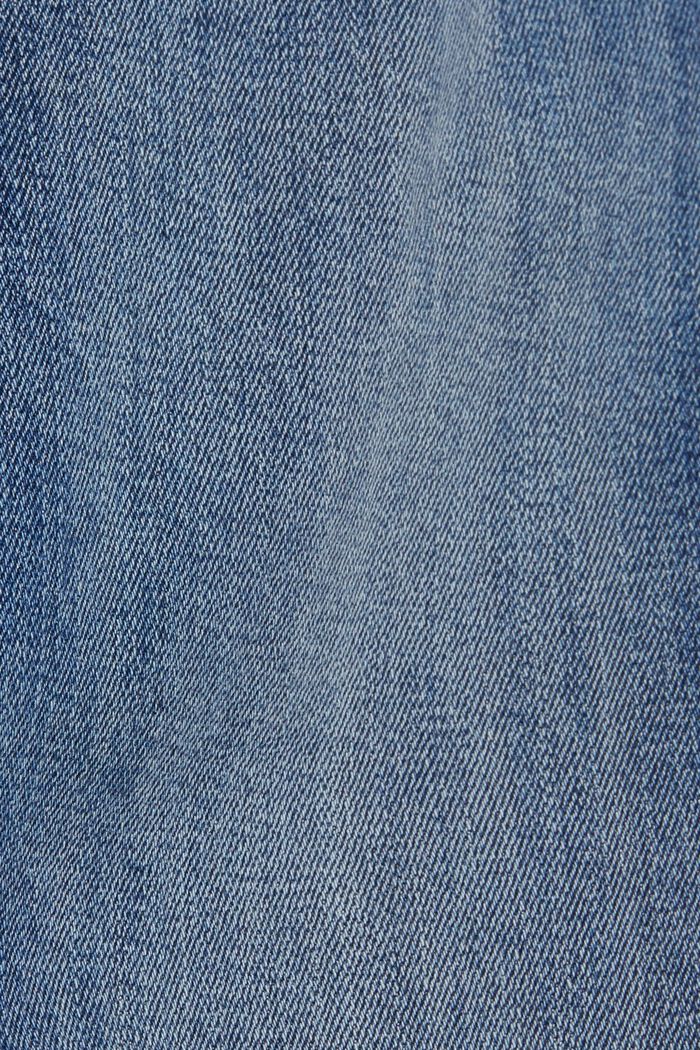 Stretch jeans with contrast stripes, BLUE MEDIUM WASHED, detail image number 4