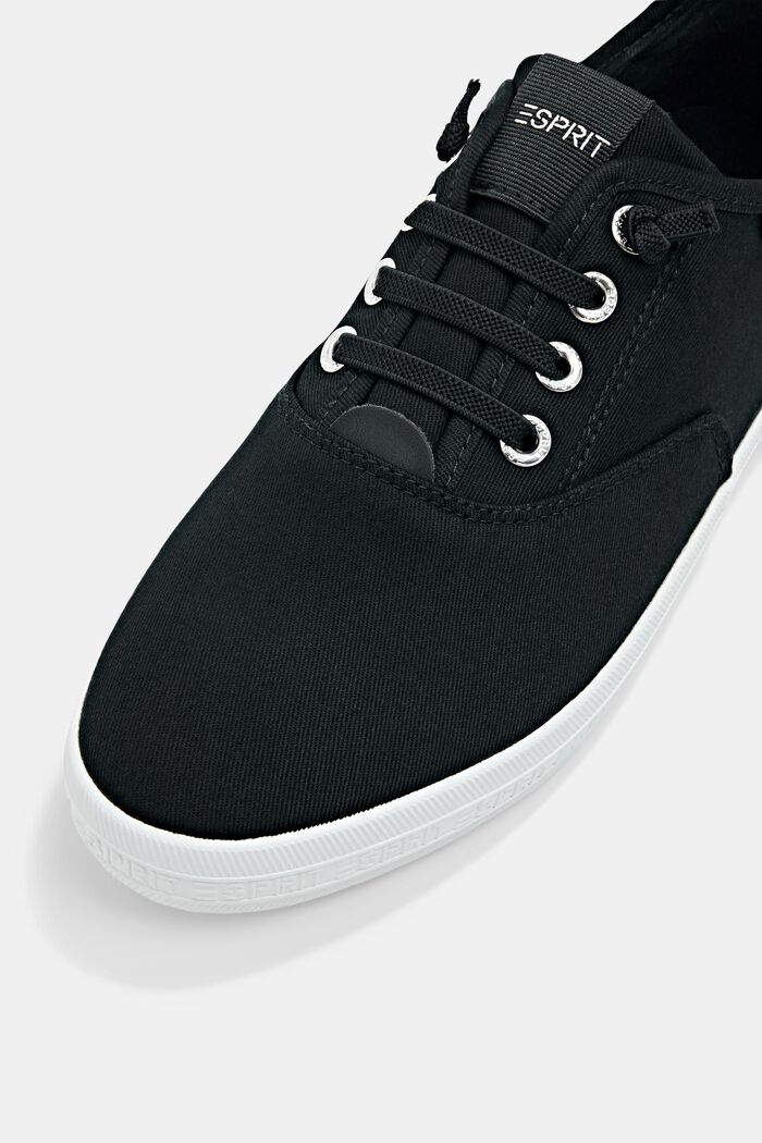 Trainers with stretchy laces, BLACK, detail image number 4