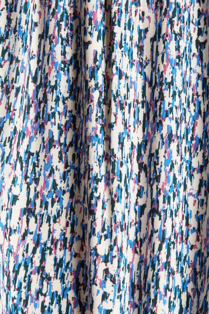 Patterned midi skirt, LENZING™ ECOVERO™, BLUE LAVENDER, detail image number 4