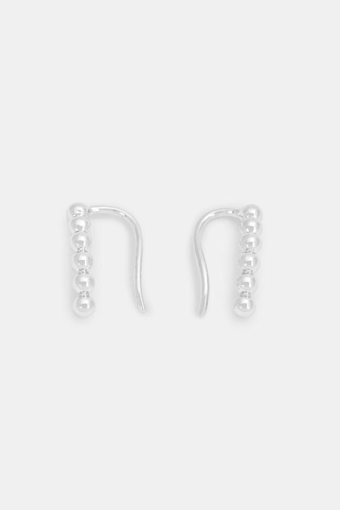 Sterling silver ear climbers, SILVER, overview