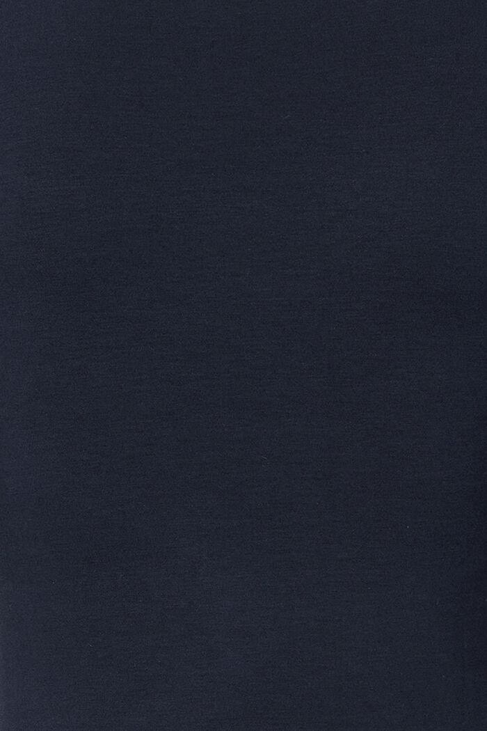 Smocked T-shirt, LENZING™ ECOVERO™, NIGHT SKY BLUE, detail image number 2