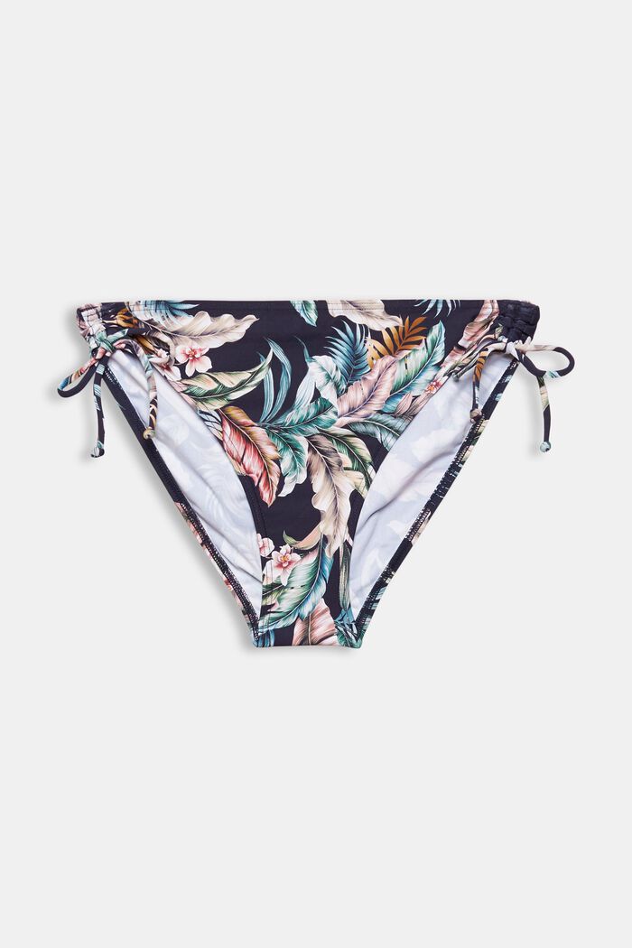 Recycled: briefs with a tropical print