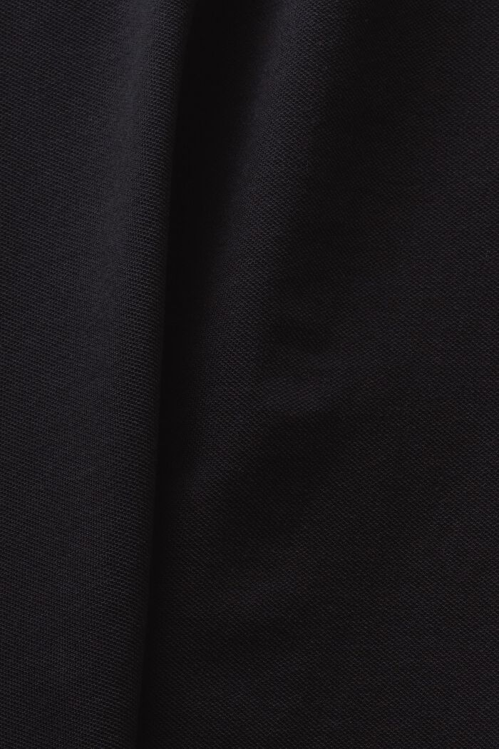 Piqué Polo Shirt, BLACK, detail image number 5