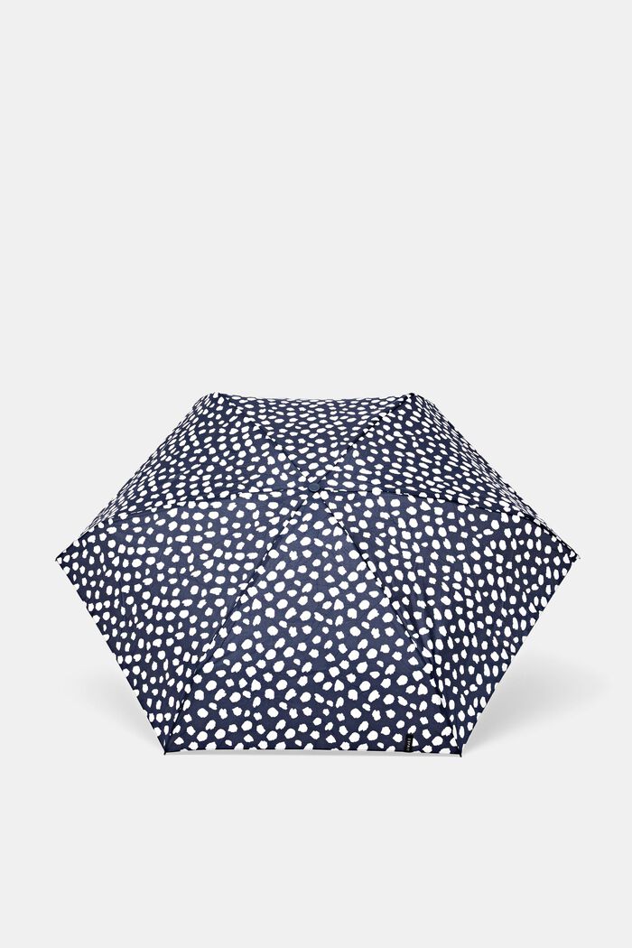 Pocket umbrella with a polka dot pattern, ONE COLOR, detail image number 2