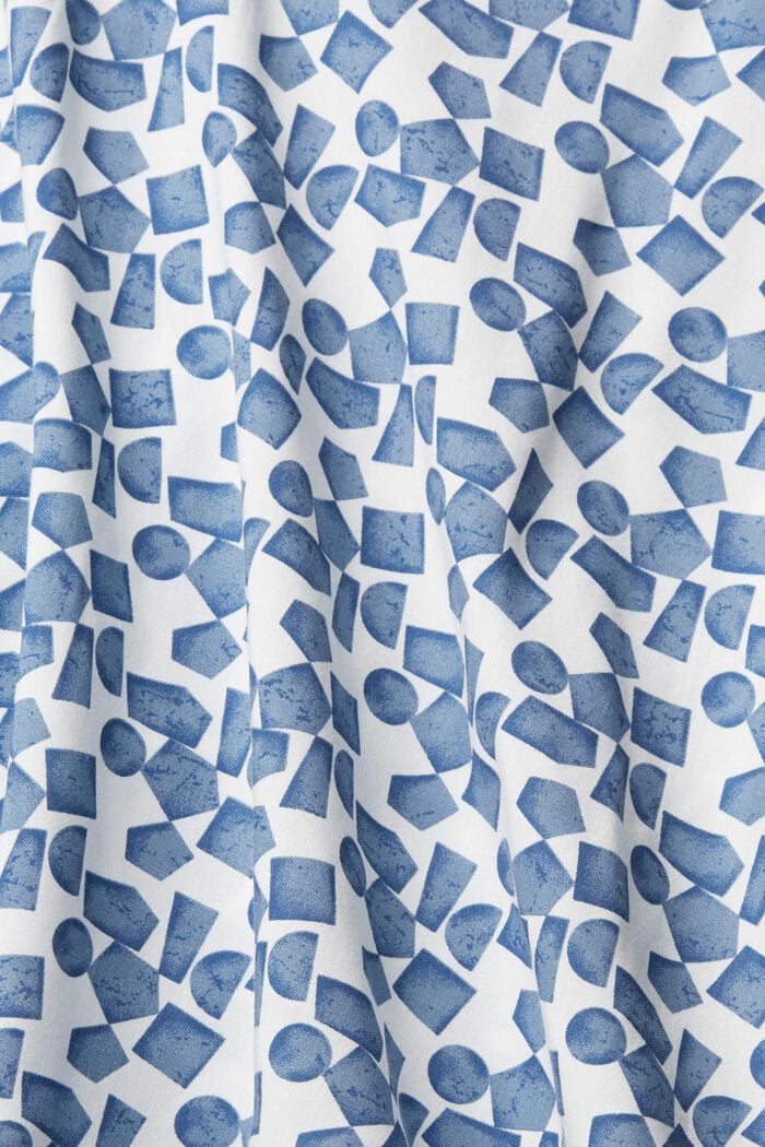 Patterned blouse, LENZING™ ECOVERO™, PASTEL BLUE, detail image number 1