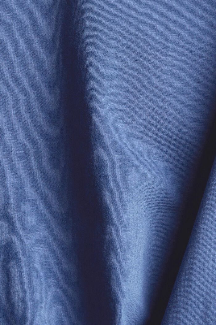 T-shirt made of 100% organic cotton, BLUE LAVENDER, detail image number 4