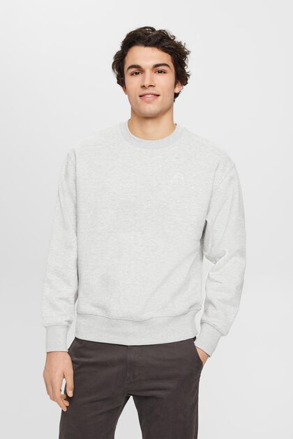 Sweatshirt with small dolphin print