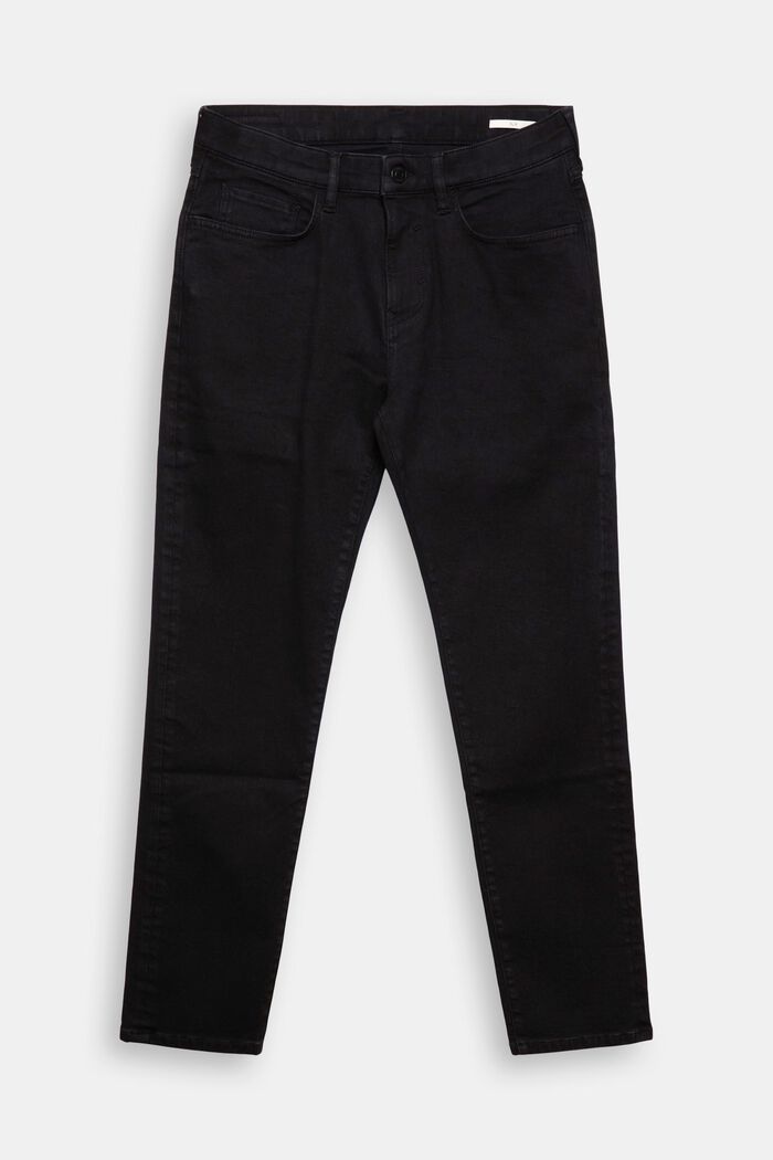Organic cotton jeans, Dual Max, BLACK RINSE, detail image number 2