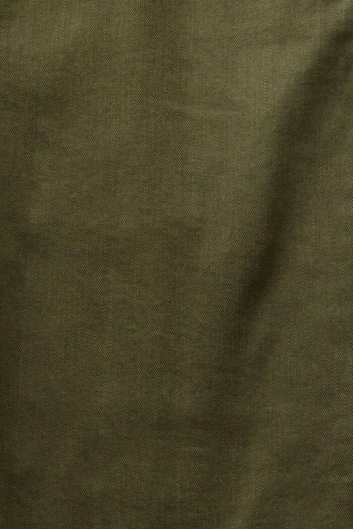 Capri trousers, KHAKI GREEN, detail image number 5