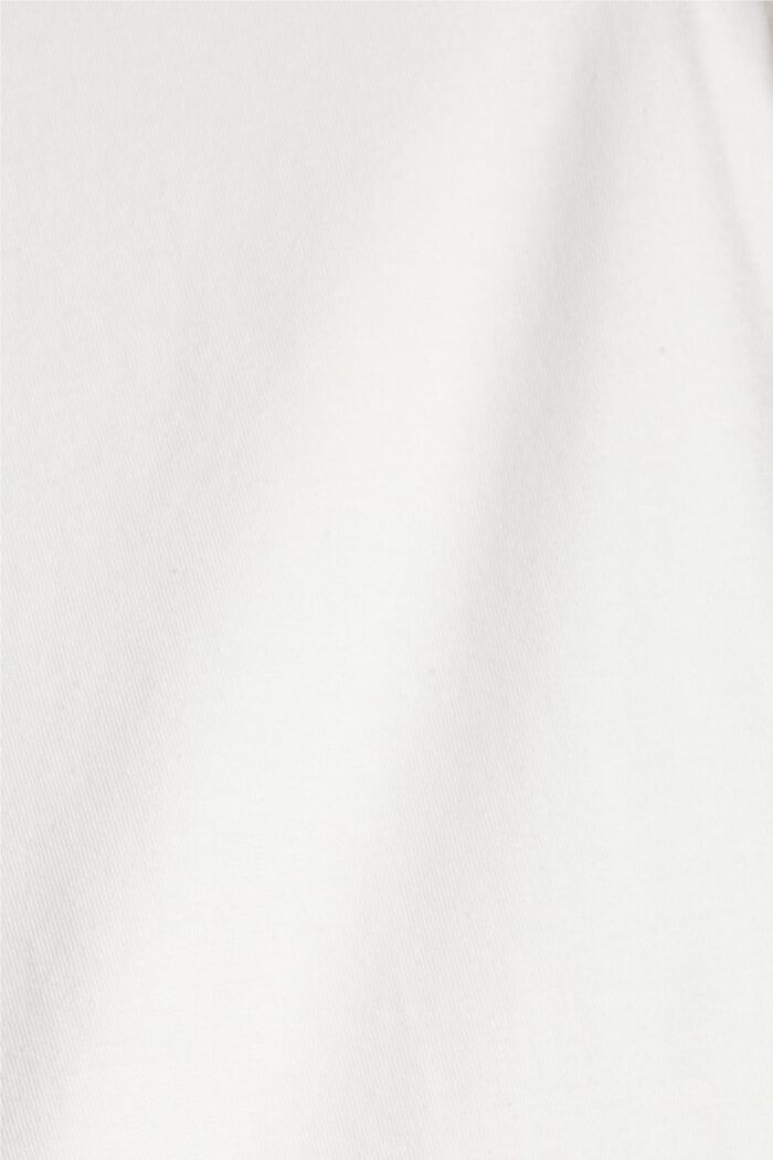 jumper with a turn-down collar, OFF WHITE, detail image number 4