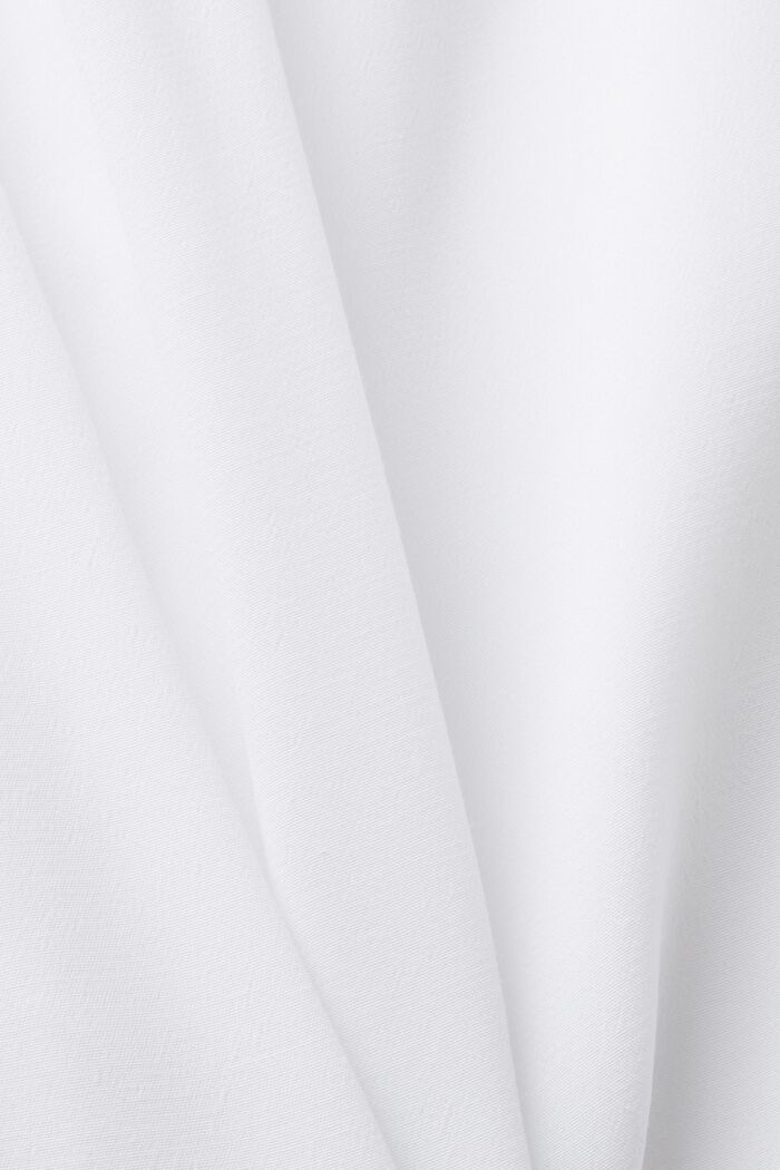 Godet mini dress, WHITE, detail image number 5