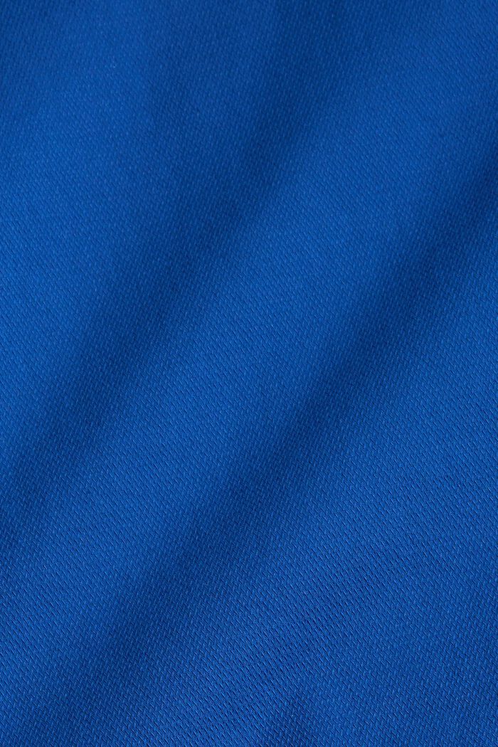 Textured shirt made of 100% cotton, BRIGHT BLUE, detail image number 4