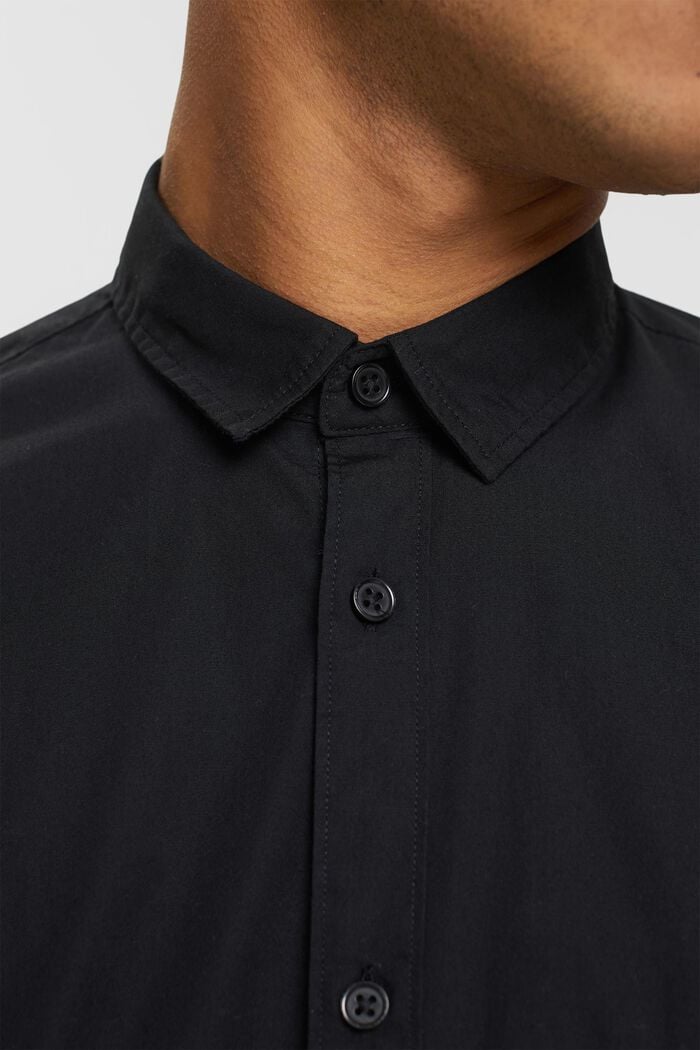 Slim fit shirt, BLACK, detail image number 2