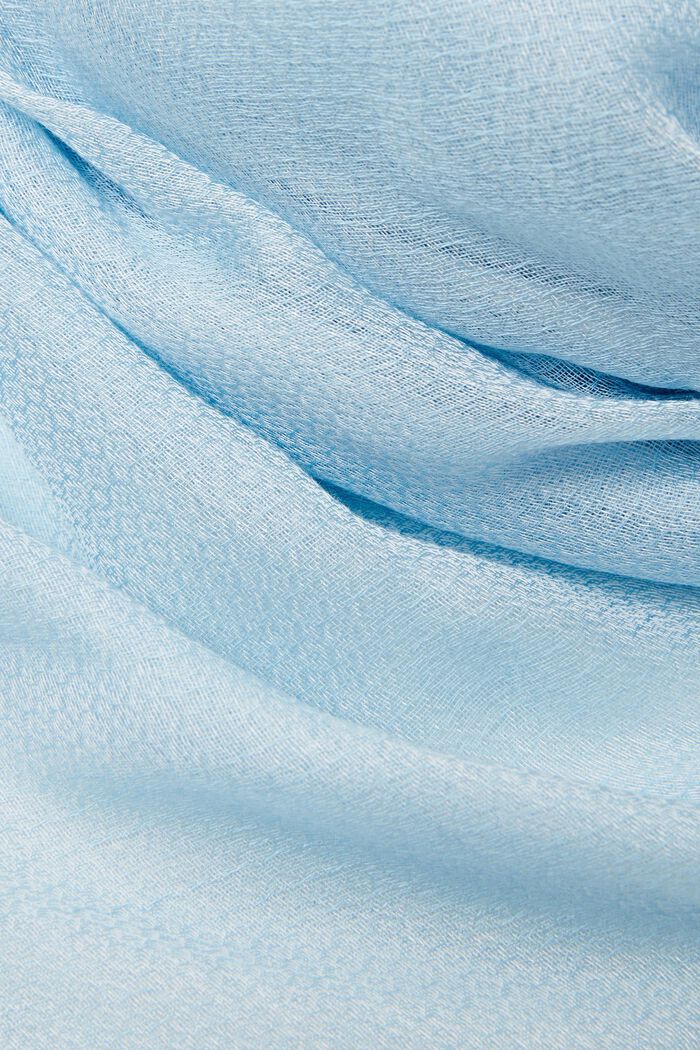 Lightweight Shawl, LIGHT TURQUOISE, detail image number 1