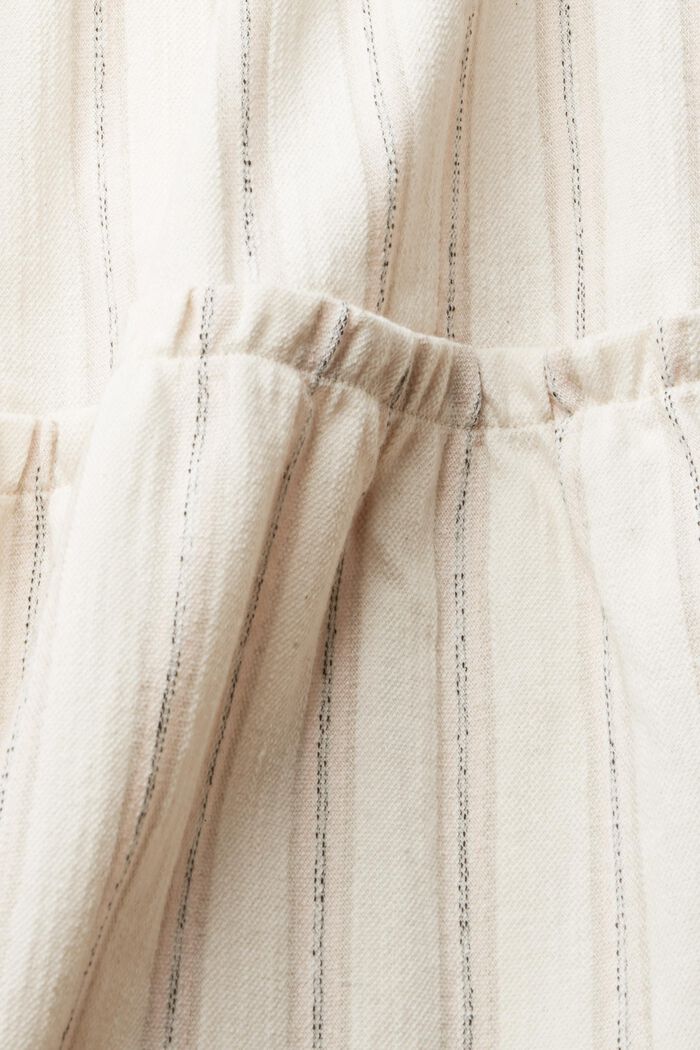 Drawstring skirt made of blended cotton, OFF WHITE, detail image number 5