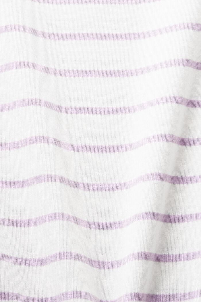 T-shirt made of 100% organic cotton, LILAC, detail image number 5
