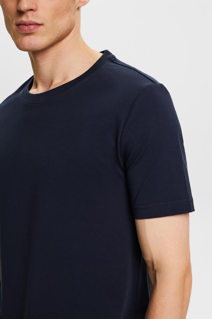 Organic Cotton Jersey T-Shirt, NAVY, detail image number 2