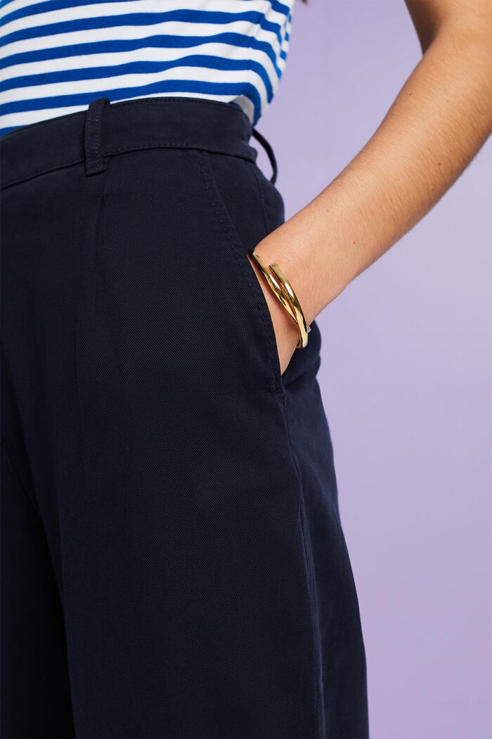 High-Rise Wide-Fit Chino, NAVY, detail image number 2