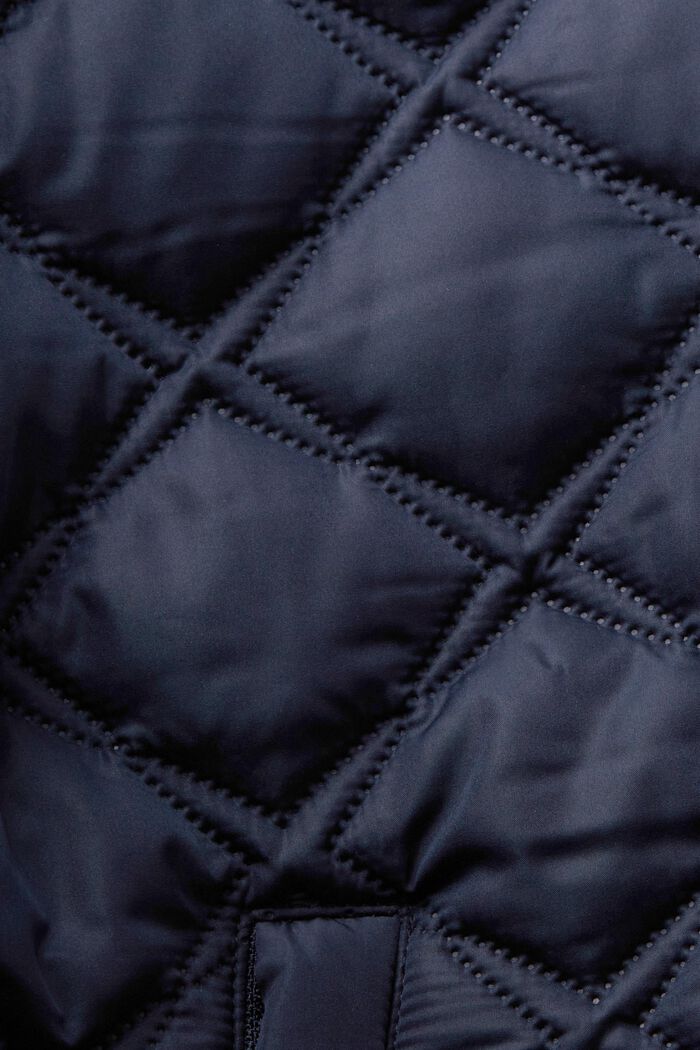Quilted Jacket, NAVY, detail image number 6
