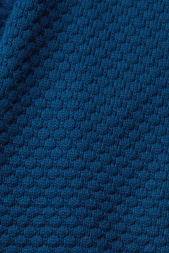 Textured knit jumper, NEW PATROL BLUE, detail image number 1