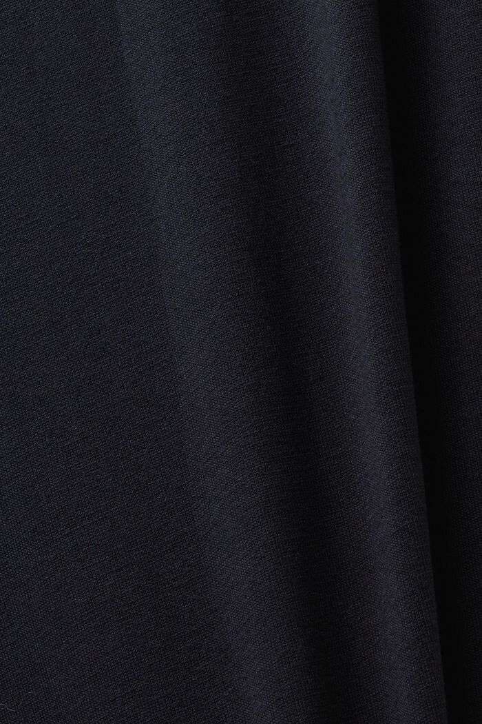 Jersey Print T-Shirt, LENZING™ ECOVERO™, BLACK, detail image number 5