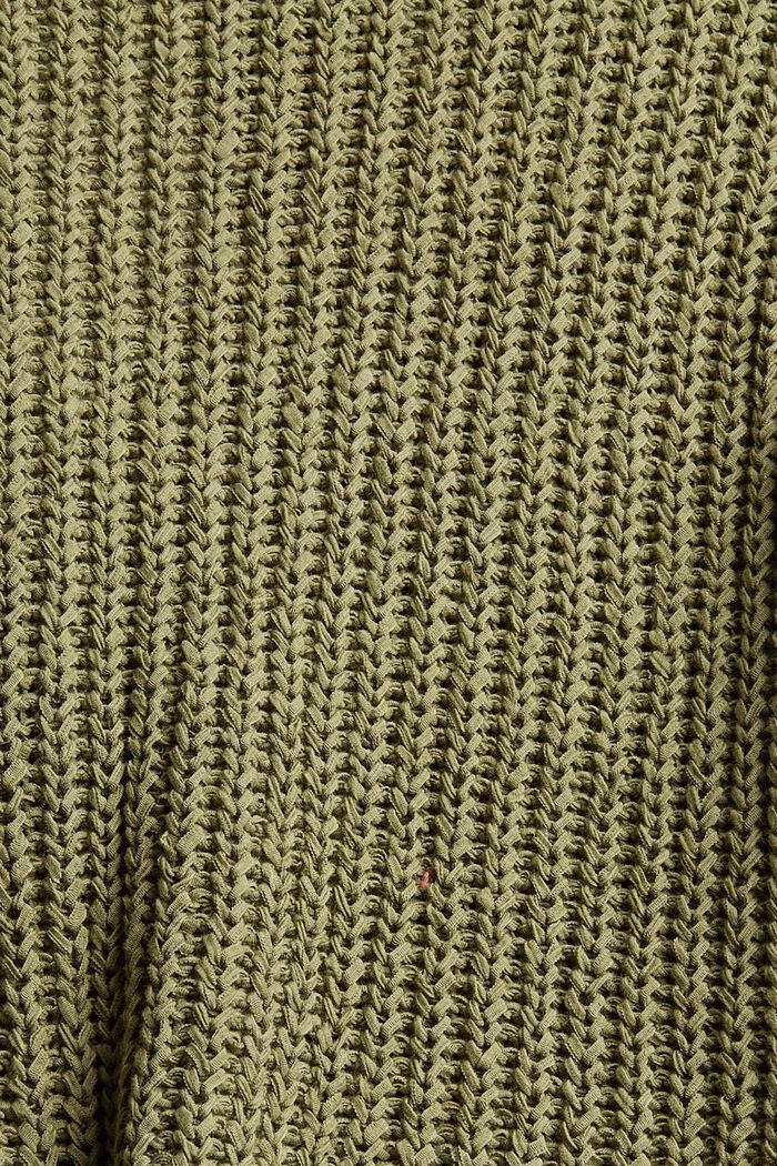 Cotton blend jumper, LIGHT KHAKI, detail image number 1
