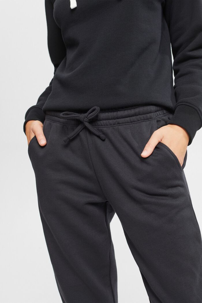 Trousers in jogger style, BLACK, detail image number 0