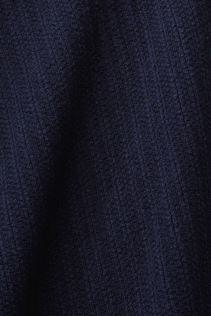 Rib-Knit Mini Skirt, NAVY, detail image number 5
