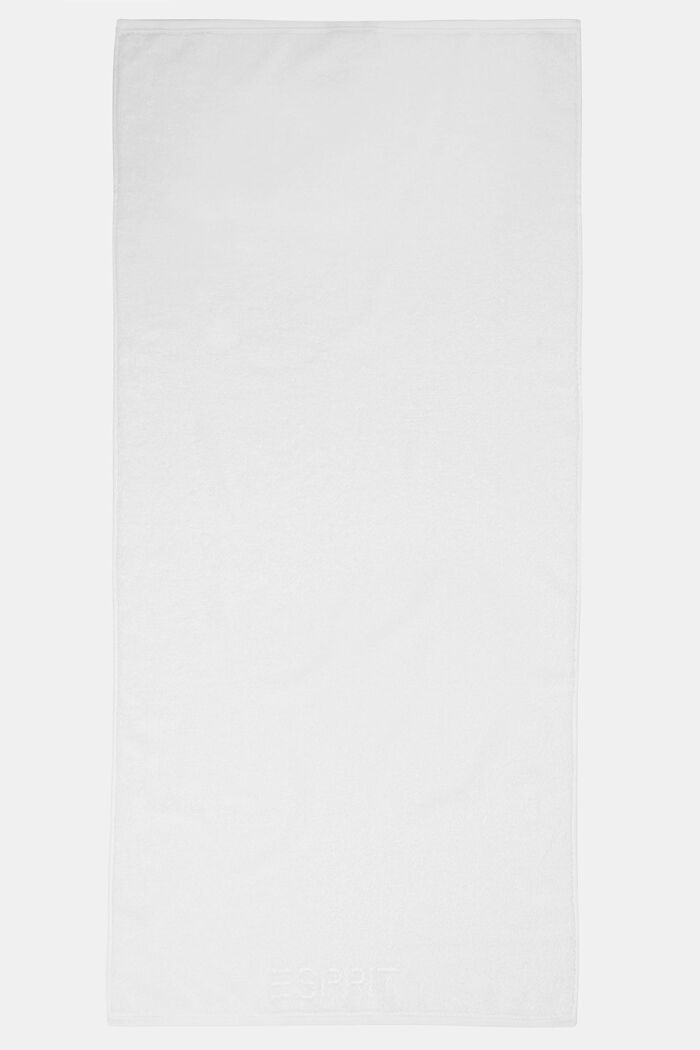 Terry cloth towel collection, WHITE, detail image number 0
