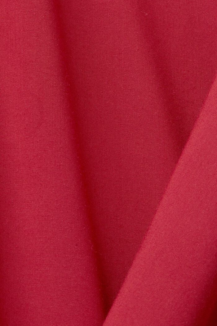 Beach tunic, DARK RED, detail image number 4