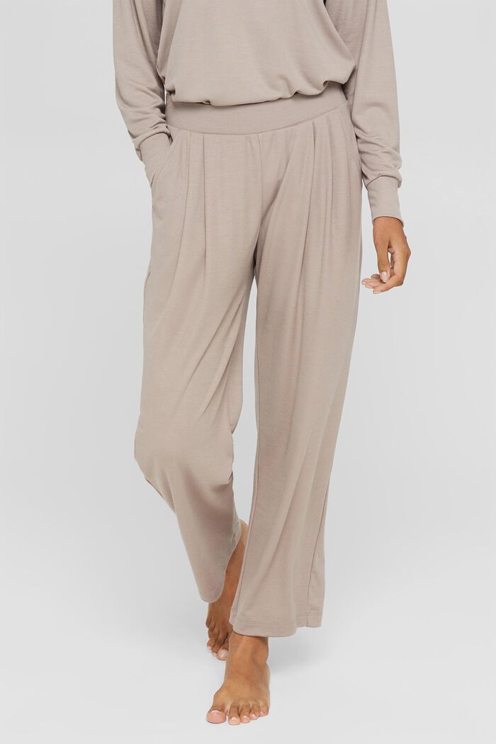 TENCEL™ blend: cropped pyjama bottoms