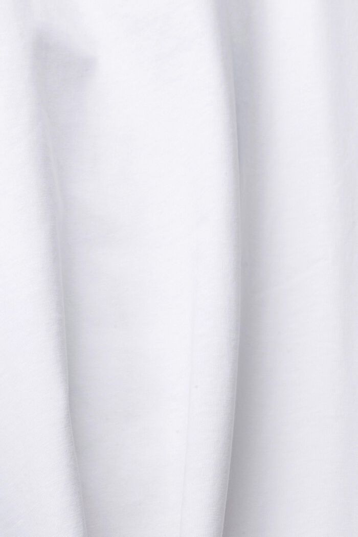 T-shirt with print, WHITE, detail image number 4