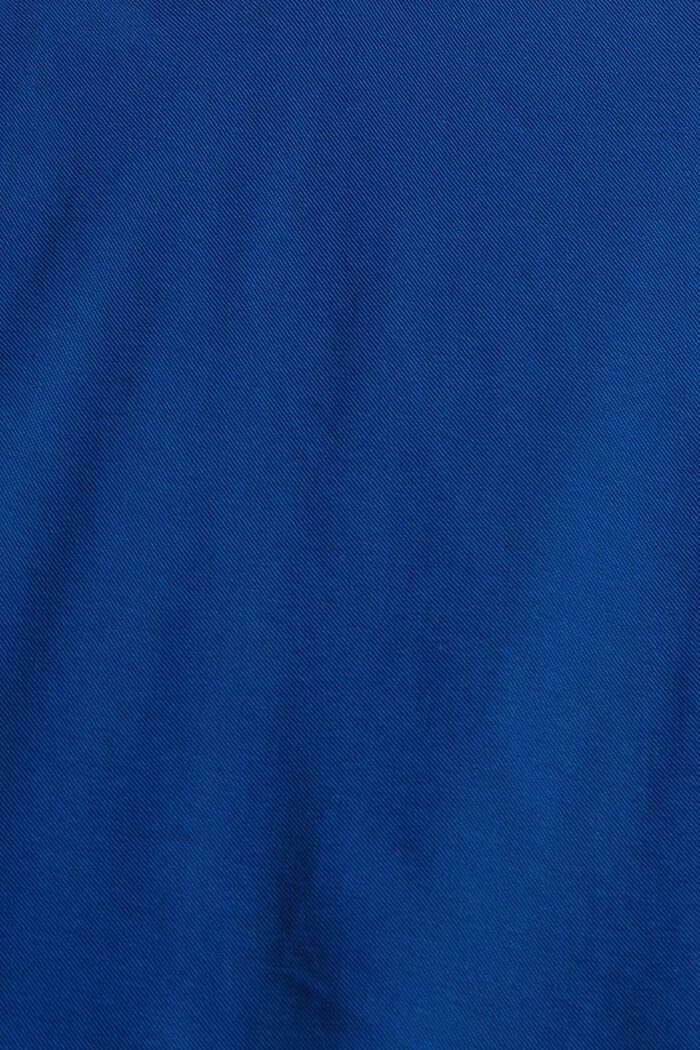 Logo detail piqué polo shirt, BRIGHT BLUE, detail image number 1