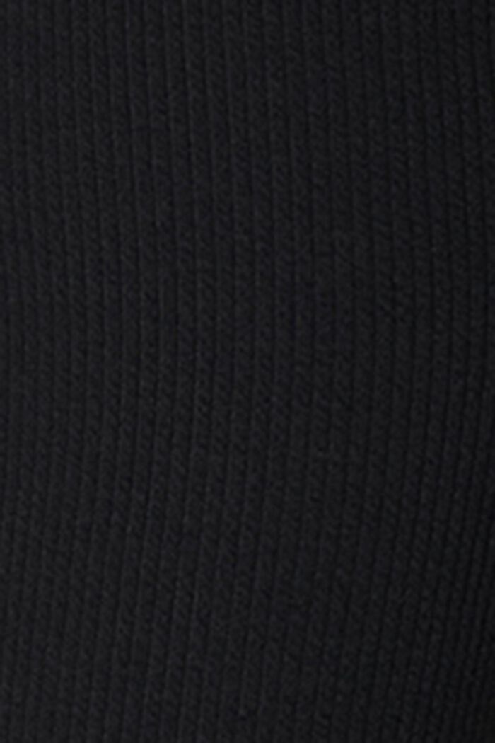 MATERNITY Rib-Knit Jersey Leggings, BLACK INK, detail image number 4