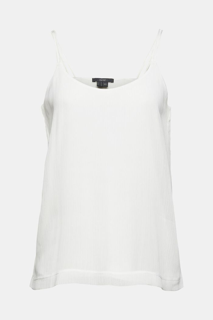Top with double spaghetti straps, OFF WHITE, overview