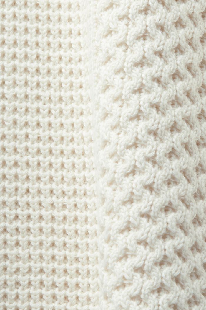 Cable Knit Half-Zip Sweater, ICE, detail image number 5