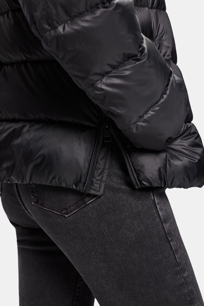 Puffer Jacket, BLACK, detail image number 3