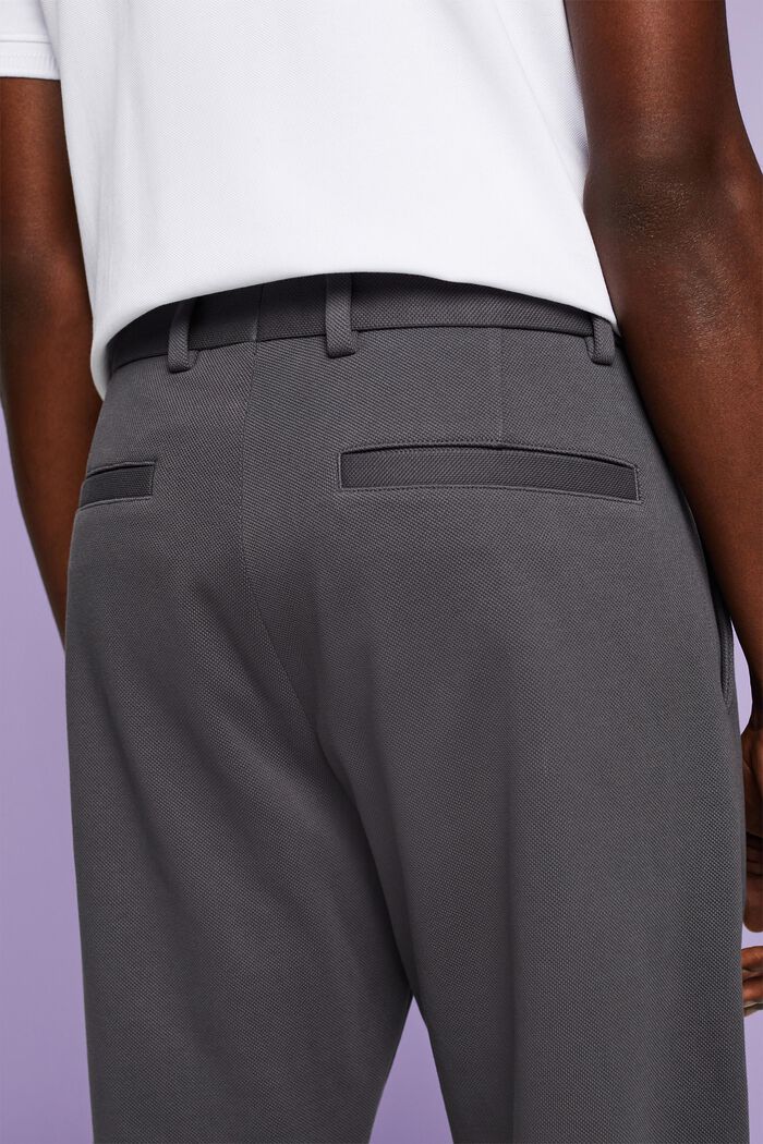 Piqué Jersey Pants, DARK GREY, detail image number 3