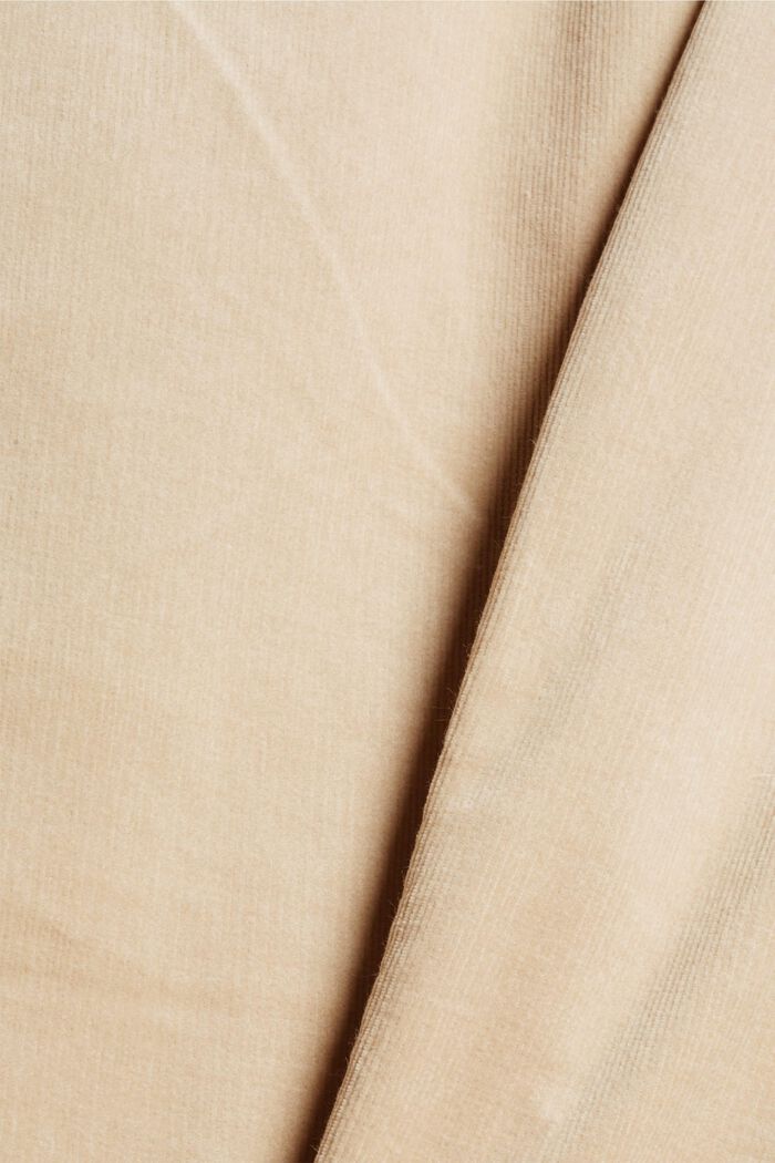 Needlecord trousers in blended cotton, SAND, detail image number 4