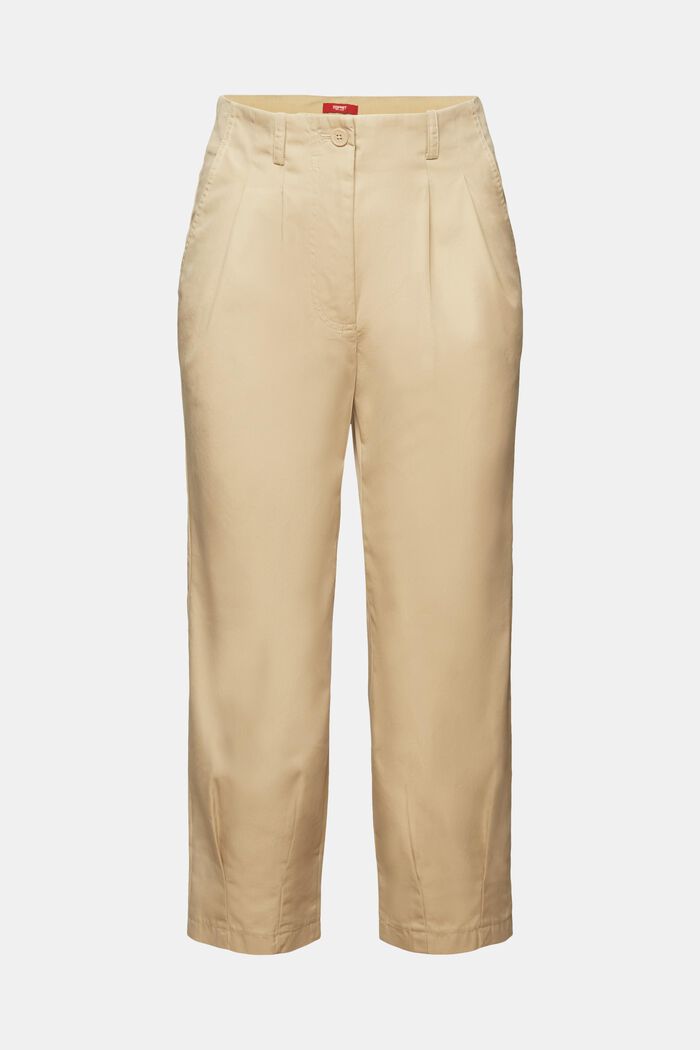 Cropped chino trousers, SAND, detail image number 6