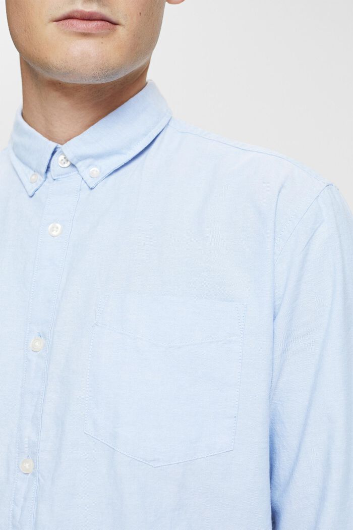 Button-down shirt, LIGHT BLUE, detail image number 0