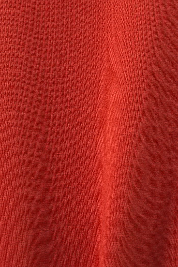 Jersey mini dress, TERRACOTTA, detail image number 5