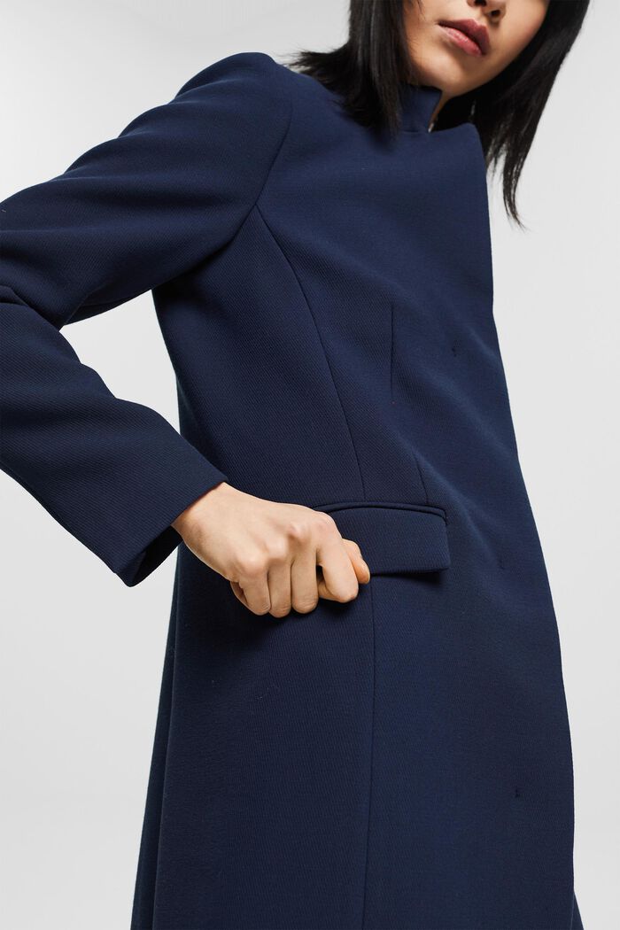 Recycled: lined coat, NAVY, detail image number 2