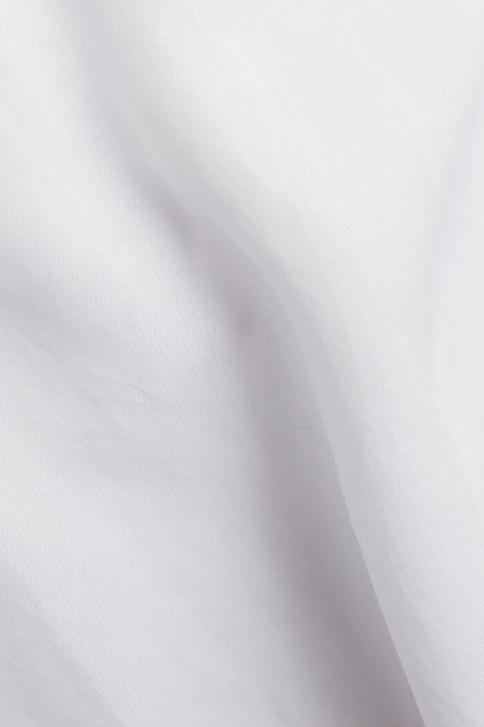 Oversized blouse made of a lyocell/linen blend, WHITE, detail image number 4