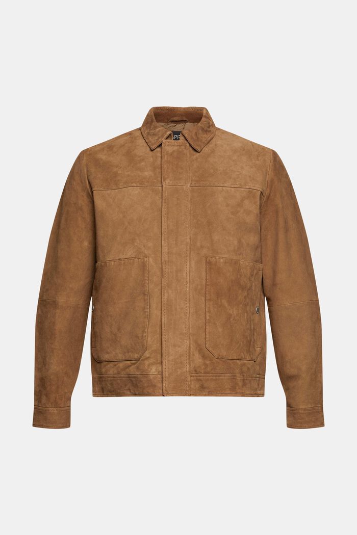 Jacket made of 100% suede