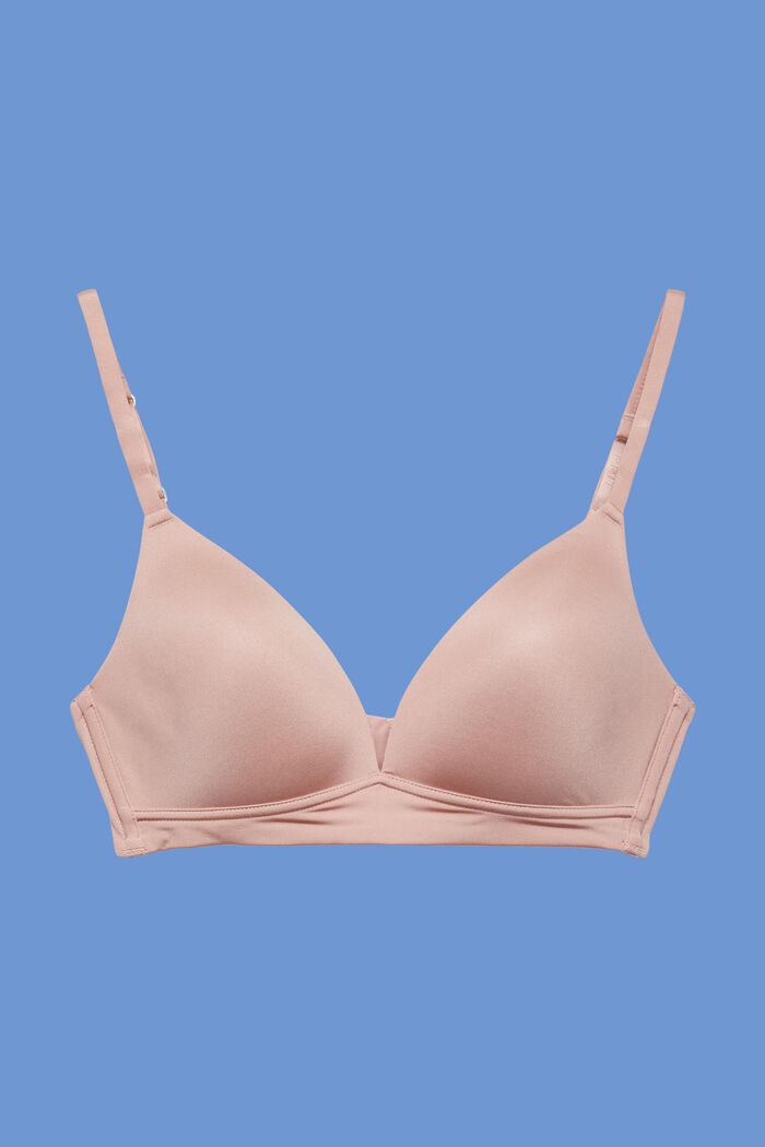 Wireless Padded Bra, OLD PINK, detail image number 4
