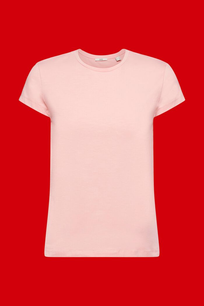Round neck t-shirt, PINK, detail image number 5