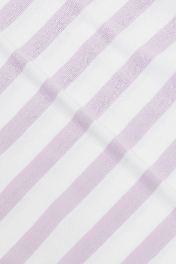 Striped T-Shirt, LAVENDER, detail image number 5