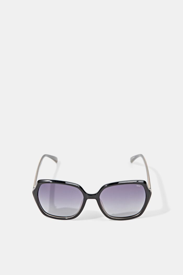 Statement sunglasses with large lenses, BLACK, detail image number 0