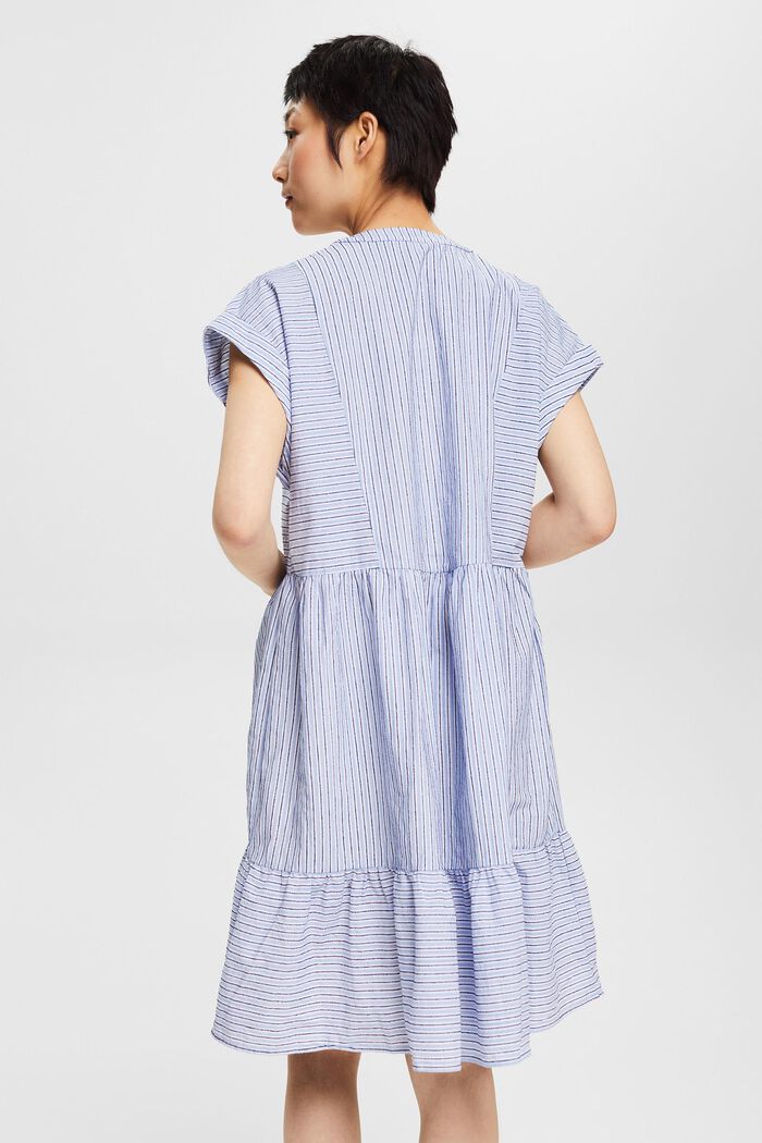 Dress with striped pattern, OFF WHITE, detail image number 2